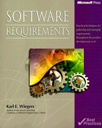 Software requirements Cover