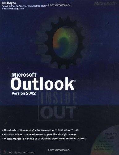 Microsoft Outlook Version 2002 Inside Out Cover