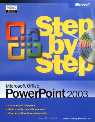 Microsoft Office PowerPoint 2003, step by step Cover