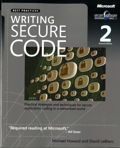 Writing secure code Cover