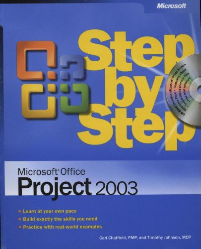 Microsoft Office Project 2003 step by step Cover