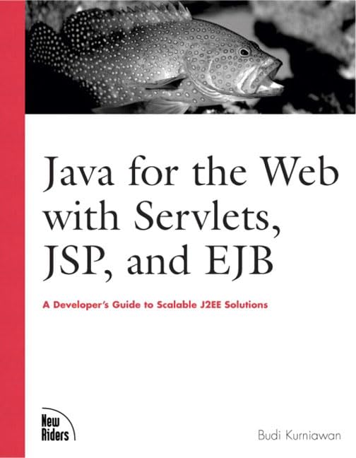 Java for the Web with Servlets, JSP, and EJB Cover
