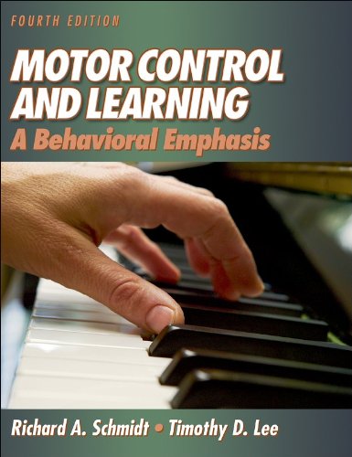 Motor control and learning Cover