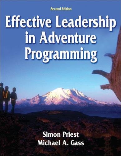 Effective leadership in adventure programming Cover