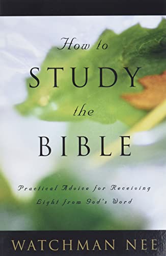How to Study the Bible Cover