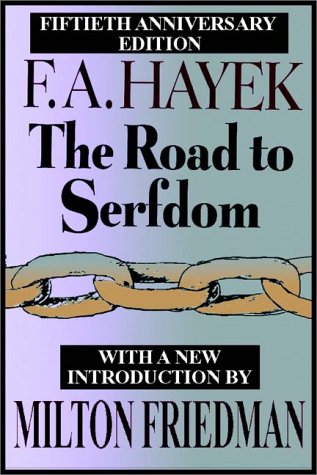 The Road To Serfdom Cover