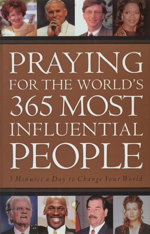 Praying for the World's 365 Most Influential People Cover