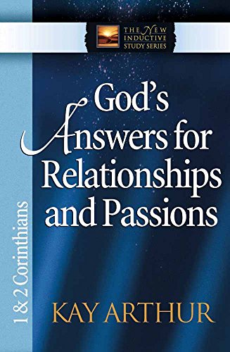 God's Answers for Relationships and Passions Cover