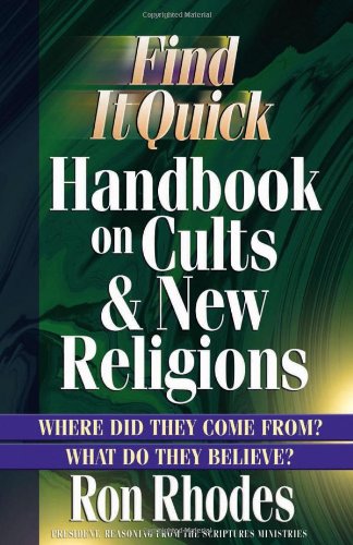 Find It Quick Handbook on Cults and New Religions Cover