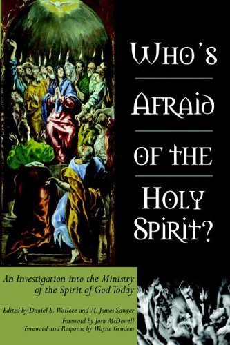 Who's afraid of the Holy Spirit? Cover