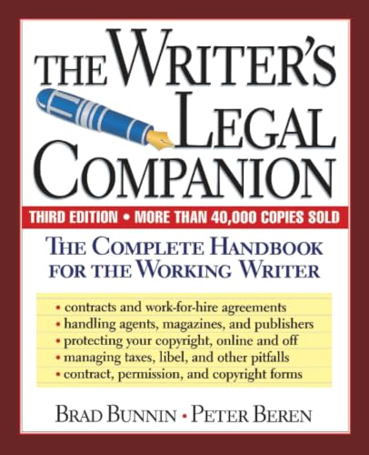 The writer's legal companion Cover