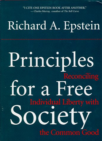 Principles for a free society Cover