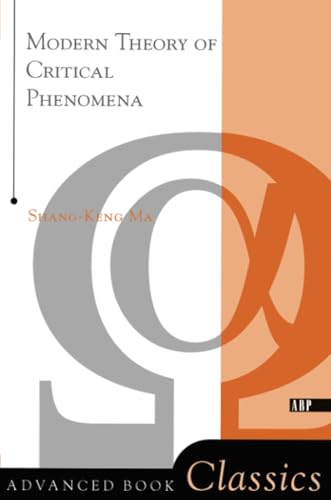 Modern theory of critical phenomena Cover
