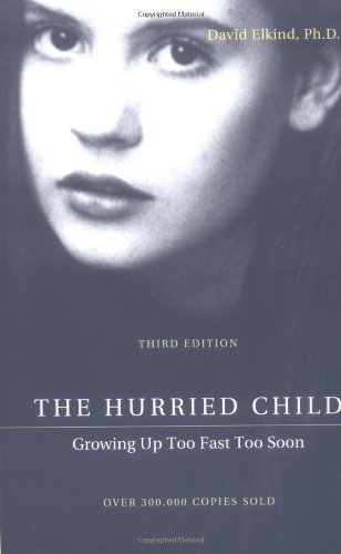 The hurried child Cover