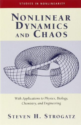 Nonlinear dynamics and chaos Cover