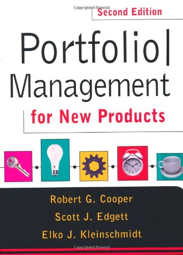 Portfolio management for new products Cover