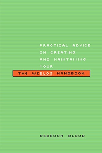 The weblog handbook Cover