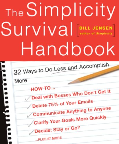 The simplicity survival handbook Cover