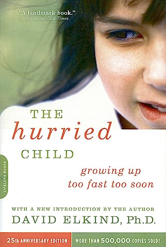 The hurried child Cover