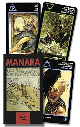 Erotic Tarots Of Manara Cover