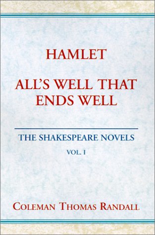 Hamlet & All's Well That Ends Well (The Shakespeare Novels) Cover