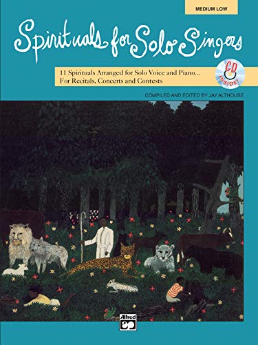 Spirituals for Solo Singers Medium Low Cover