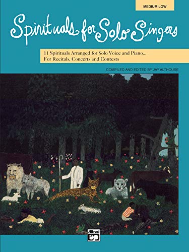 Spirituals for Solo Singers Cover
