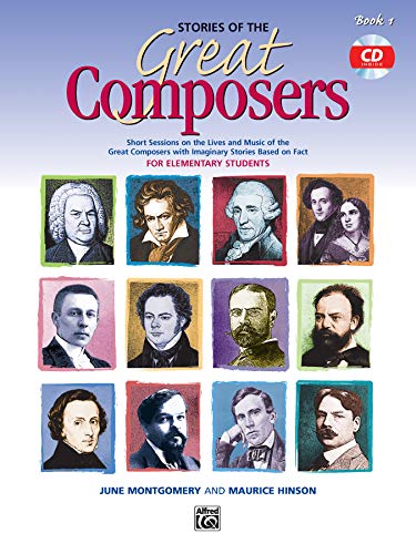 Stories of the Great Composers (Book & CD) (Learning Link) Cover