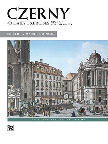 40 Exercises, Op. 337 (Alfred Masterwork Edition) Cover