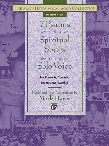 The Mark Hayes Vocal Solo Series Cover