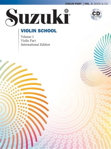 Suzuki Violin School Volume 1 - Revised Edition (Book & CD) (Suzuki Method Core Materials) Cover