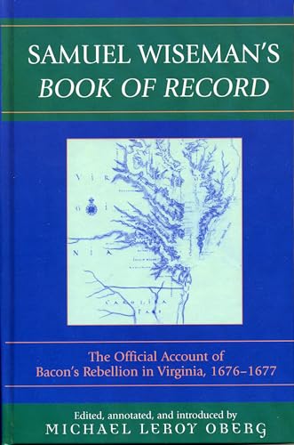 Samuel Wiseman's Book of record Cover