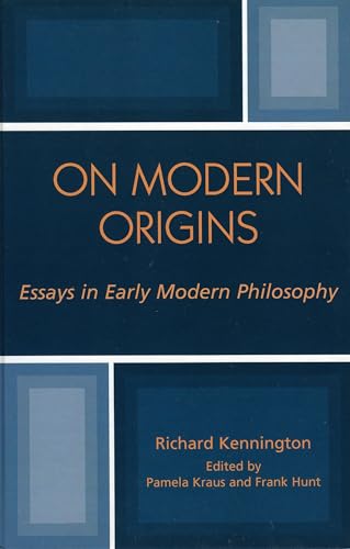 On Modern Origins Cover