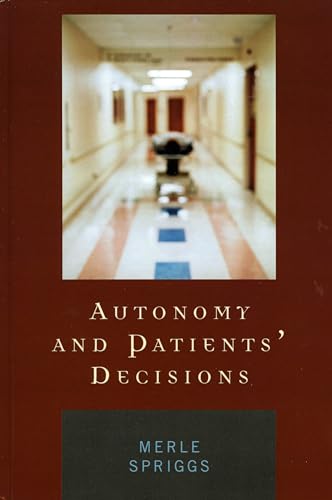 Autonomy and Patients' Decisions Cover