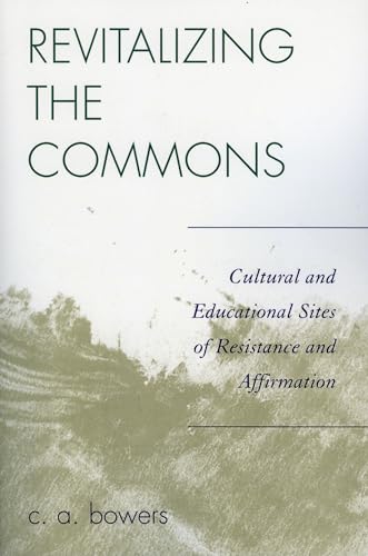 Revitalizing the commons Cover