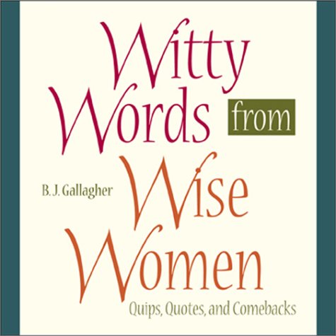 Witty words from wise women Cover