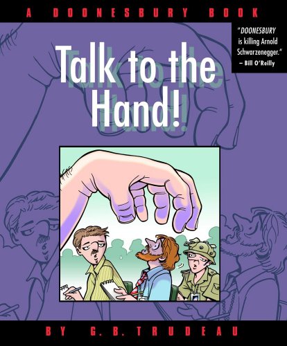 Talk to the hand Cover