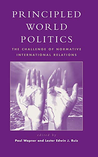 Principled world politics Cover
