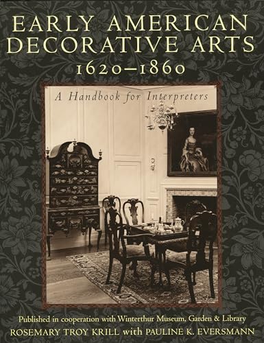 Early American decorative arts, 1620-1860 Cover