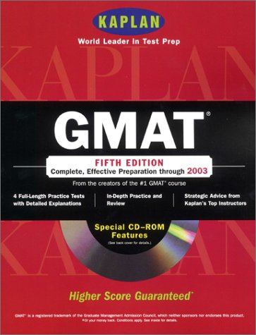Kaplan GMAT Cover