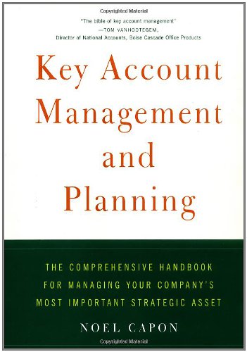 Key Account Management and Planning Cover
