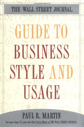 Guide to business style and usage Cover