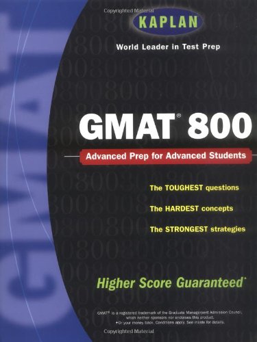 GMAT 800 Cover