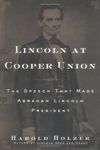 Lincoln at Cooper Union Cover