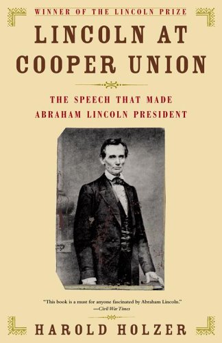 Lincoln at Cooper Union Cover