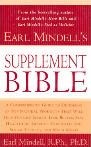 Earl Mindell's Supplement Bible Cover