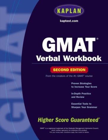 GMAT verbal workbook Cover