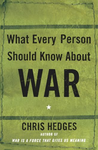 What every person should know about war Cover