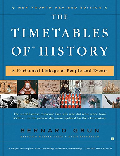 The timetables of history Cover