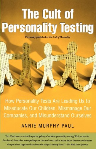 The cult of personality testing Cover